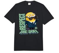 Minions Despicable Me 4 Respect The Suit Comfort Colors Adult Heavyweight T-Shirt