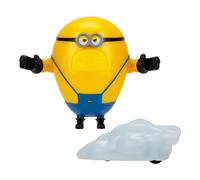 Minions Despicable Me 4 Speed Burst Mega Dave Action Figure | Pull Mega Dave Back for A Burst of Speed | Collect All 5 | All with A Different Play Feature and Accessories