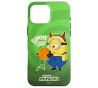 Minions Devil Stuart Gimme Candy Carcasa para iPhone 16 Pro MAX