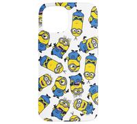 Minions Different Emotions Minions Pattern Logo Carcasa para iPhone 15
