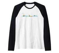 Minions Easter Egg Hunt Chaos Camiseta Manga Raglan