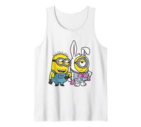 Minions Easter Feeling Hoppy Front & Back Camiseta sin Mangas