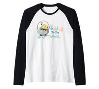 Minions Easter Seizing The Day Camiseta Manga Raglan
