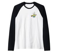 Minions Easter Seizing The Day Front & Back Camiseta Manga Raglan