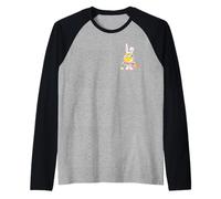 Minions Easter Spring Into Fun Front & Back Camiseta Manga Raglan