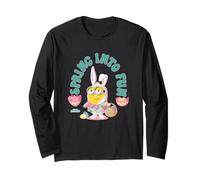 Minions Easter Spring Into Fun Manga Larga