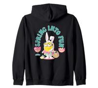 Minions Easter Spring Into Fun Sudadera con Capucha