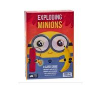 (Minions)Exploding Kittens Estrategia Juego de Cartas Minions Tacocat Happy Salmon Niños Juguete Puzzle