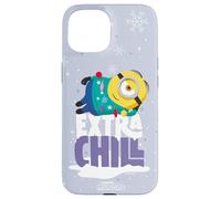 Minions Extra Chill Christmas Holiday Carcasa para iPhone 15