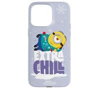 Minions Extra Chill Christmas Holiday Carcasa para iPhone 15 Pro MAX