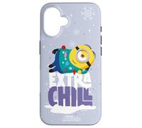 Minions Extra Chill Christmas Holiday Carcasa para iPhone 16