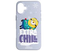 Minions Extra Chill Christmas Holiday Carcasa para iPhone 16 Plus