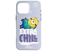 Minions Extra Chill Christmas Holiday Carcasa para iPhone 16 Pro MAX