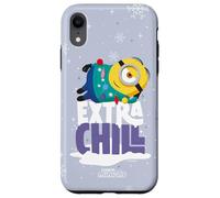 Minions Extra Chill Christmas Holiday Carcasa para iPhone XR
