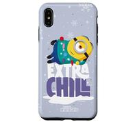 Minions Extra Chill Christmas Holiday Carcasa para iPhone XS MAX