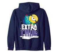 Minions Extra Chill Christmas Holiday Sudadera con Capucha
