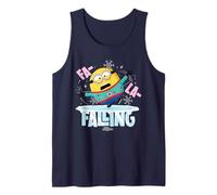 Minions FA La La Falling Christmas Holiday Camiseta sin Mangas