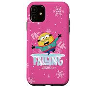 Minions FA La La Falling Christmas Holiday Carcasa para iPhone 11