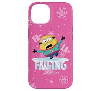 Minions FA La La Falling Christmas Holiday Carcasa para iPhone 14