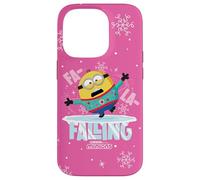 Minions FA La La Falling Christmas Holiday Carcasa para iPhone 14 Pro