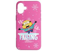 Minions FA La La Falling Christmas Holiday Carcasa para iPhone 16 Plus