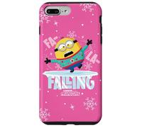 Minions FA La La Falling Christmas Holiday Carcasa para iPhone 7 Plus/8 Plus