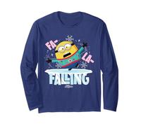 Minions FA La La Falling Christmas Holiday Manga Larga