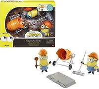 Minions Figuras traviesas y revoltosas STUART, CONSTRUCTION (Mattel GMF16)