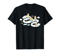 Minions Fluffy Unicorn In The Clouds Camiseta