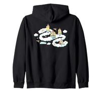 Minions Fluffy Unicorn In The Clouds Sudadera con Capucha
