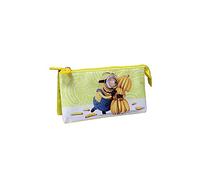 Minions, GRU Mi Villano Favorito - Estuche portatodo Triple (CYP Imports PT-33-MN)