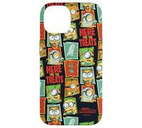 Minions Here For The Treats Panel Pattern All-Over Print Carcasa para iPhone 14