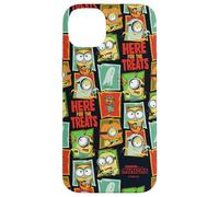 Minions Here For The Treats Panel Pattern All-Over Print Carcasa para iPhone 14 Plus