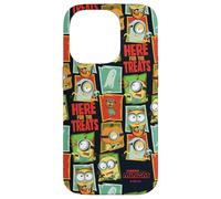 Minions Here For The Treats Panel Pattern All-Over Print Carcasa para iPhone 14 Pro