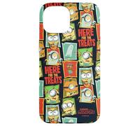 Minions Here For The Treats Panel Pattern All-Over Print Carcasa para iPhone 15