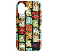 Minions Here For The Treats Panel Pattern All-Over Print Carcasa para iPhone 16