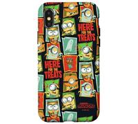 Minions Here For The Treats Panel Pattern All-Over Print Carcasa para iPhone X/XS