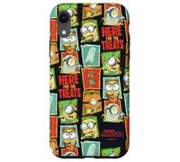 Minions Here For The Treats Panel Pattern All-Over Print Carcasa para iPhone XR