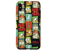 Minions Here For The Treats Panel Pattern All-Over Print Carcasa para iPhone XS MAX