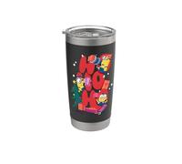 Minions Ho Ho Ho Vaso térmico de acero inoxidable de doble pared