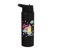 Minions I’m Fluffy And I Know It Stainless Steel Insulated Water Bottle