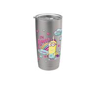 Minions I’m Fluffy And I Know It Vaso térmico de acero inoxidable de doble pared