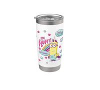 Minions I’m Fluffy And I Know It Vaso térmico de acero inoxidable de doble pared