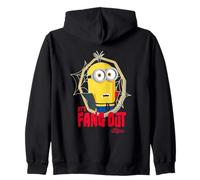 Minions Kevin Let’s Fang out Sudadera con Capucha