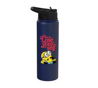 Minions Lose Yourself Find Yourself Stainless Steel Insulated Water Bottle