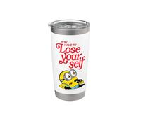 Minions Lose Yourself Find Yourself Vaso térmico de acero inoxidable de doble pared