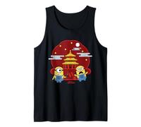 Minions Lunar New Year Fireworks Fun Camiseta sin Mangas