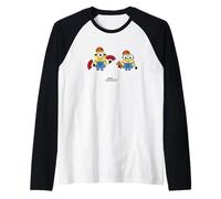 Minions Lunar New Year Fun Camiseta Manga Raglan