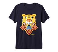 Minions Lunar New Year Tiger Camiseta Premium