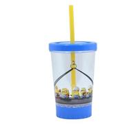 Minions luz Up Fun Sip LED vaso taza con paja